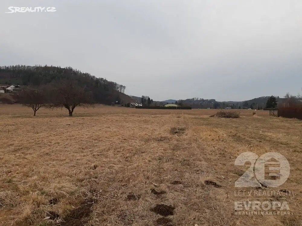 Prodej  stavebního pozemku 6 701 m², Poříčí nad Sázavou, okres Benešov