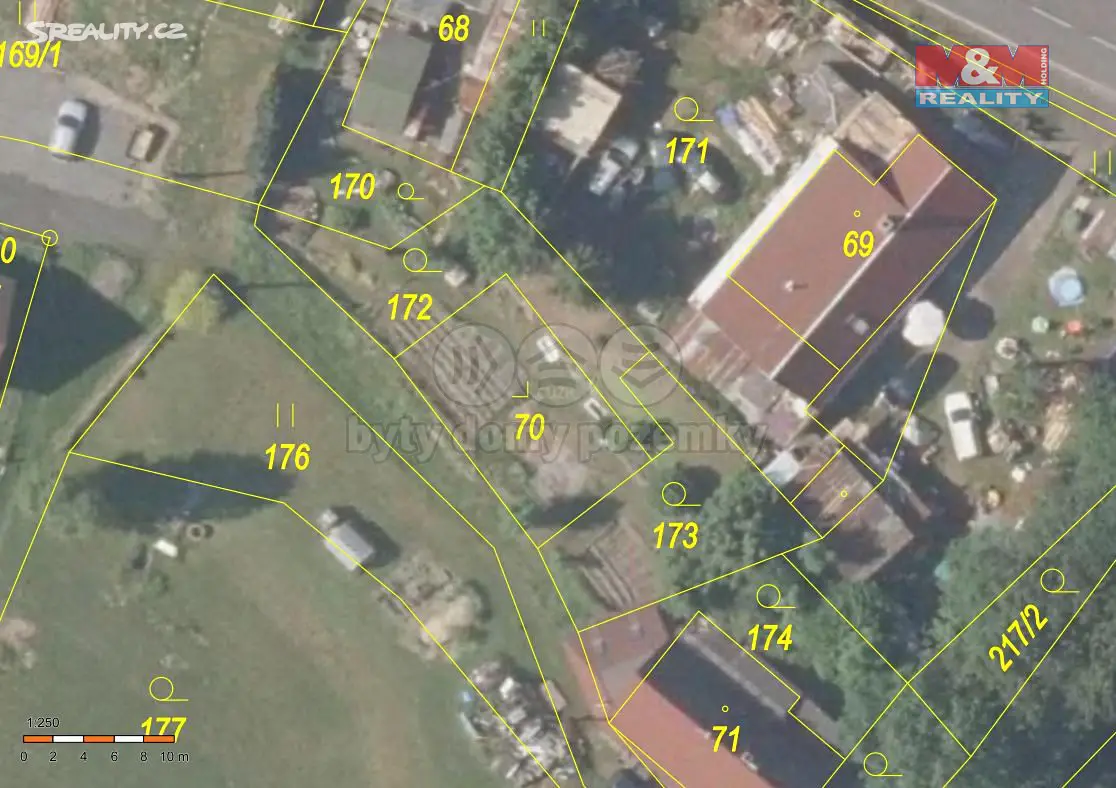 Prodej  stavebního pozemku 478 m², Velký Šenov, okres Děčín