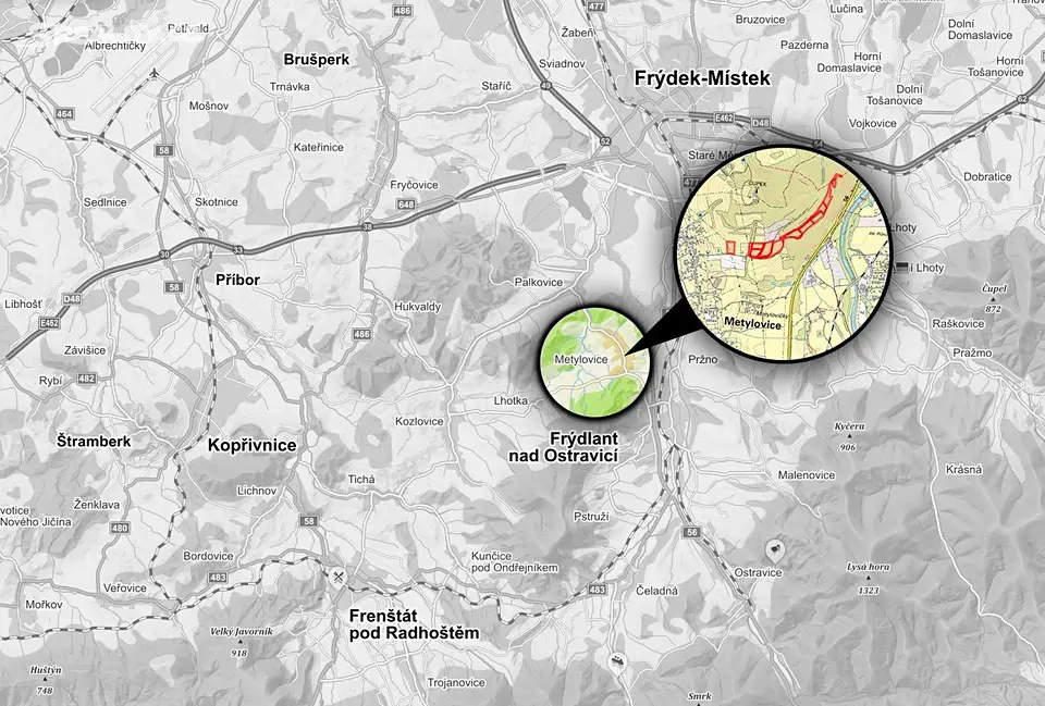 Prodej  pole 59 656 m², Metylovice, okres Frýdek-Místek