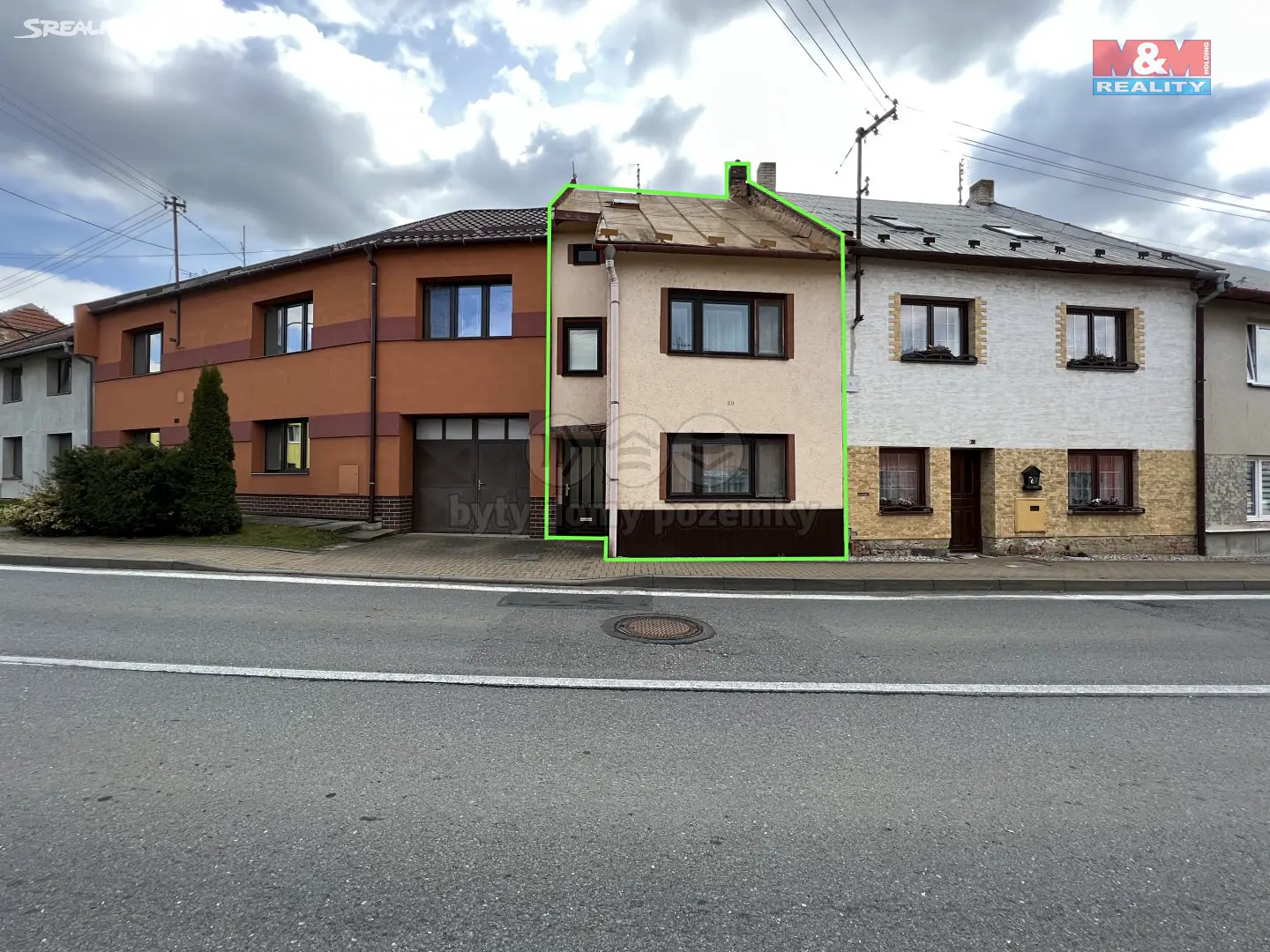 Prodej  rodinného domu 54 m², pozemek 124 m², Vrchoslavice, okres Prostějov