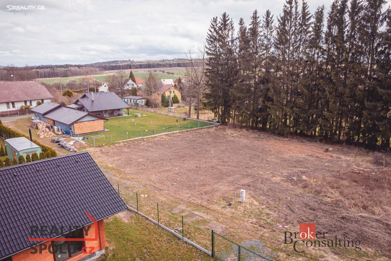 Prodej  stavebního pozemku 985 m², Skašov, okres Plzeň-jih