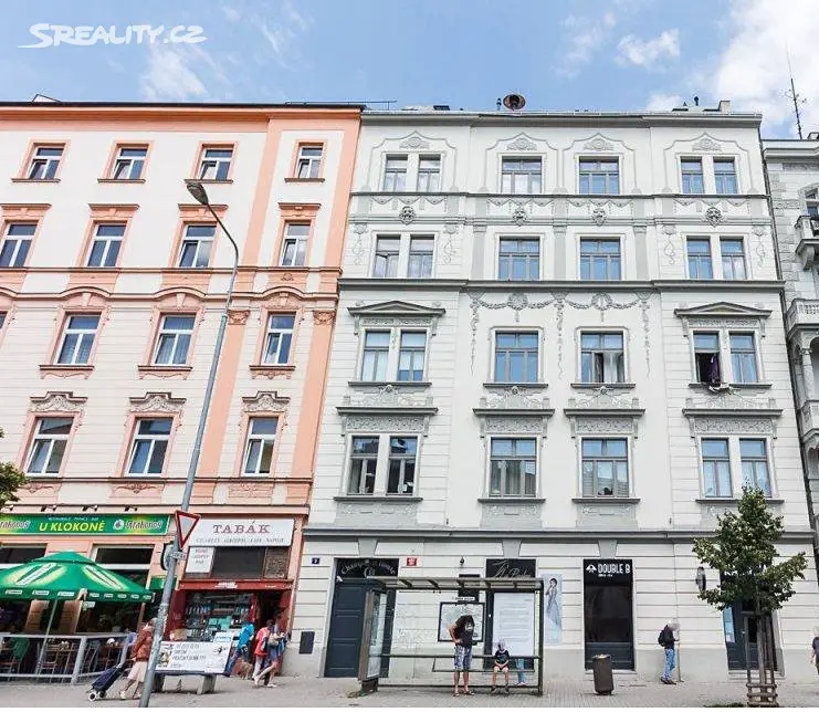Pronájem bytu 1+1 74 m², Americká, Praha 2 - Vinohrady