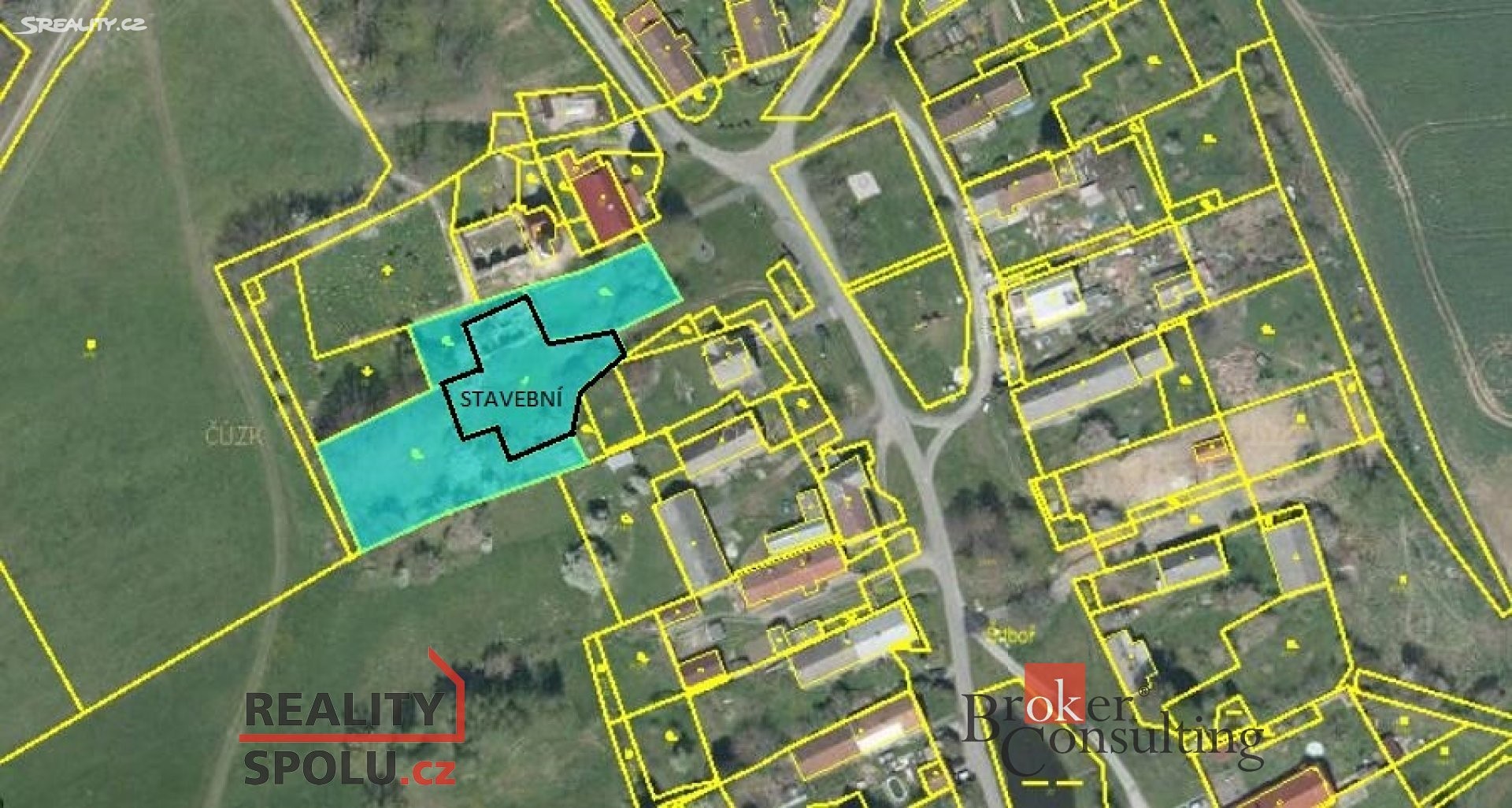 Prodej  stavebního pozemku 3 415 m², Poběžovice - Šitboř, okres Domažlice