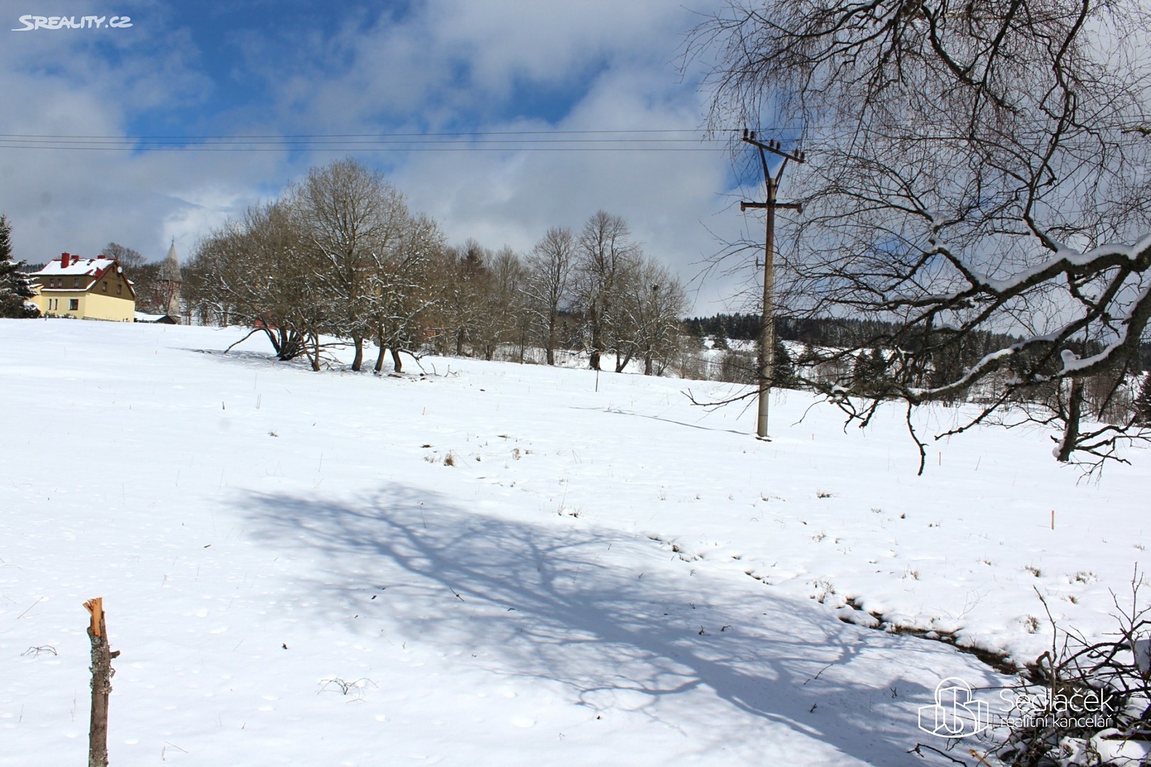 Prodej  stavebního pozemku 1 347 m², Perninská, Horní Blatná