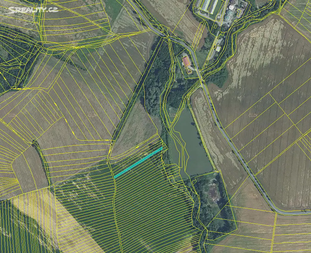 Prodej  pole 1 351 m², Babice, okres Uherské Hradiště