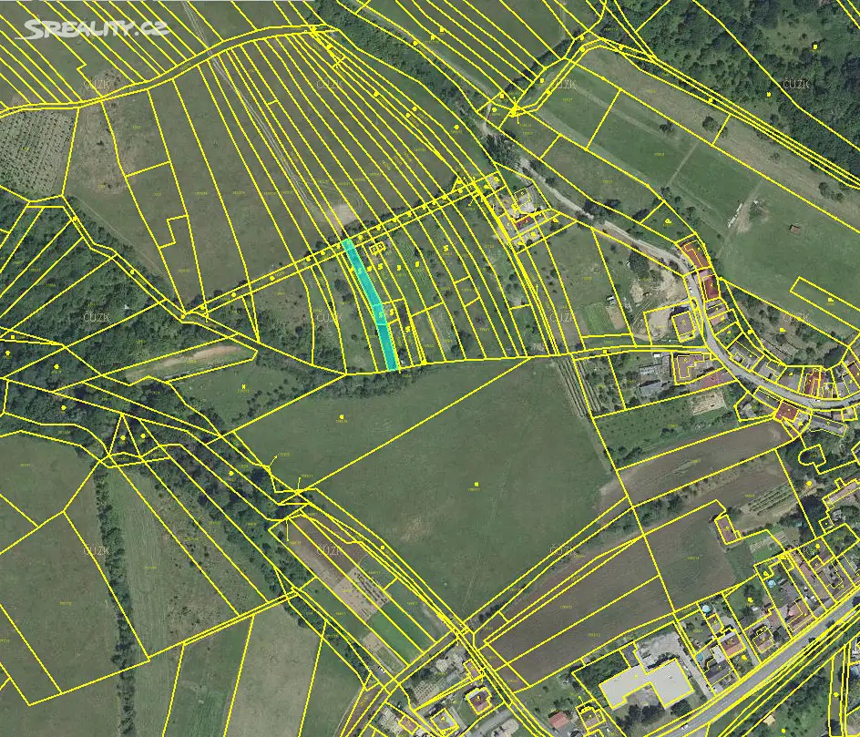 Prodej  sadu, vinice 480 m², Stříbrnice, okres Uherské Hradiště