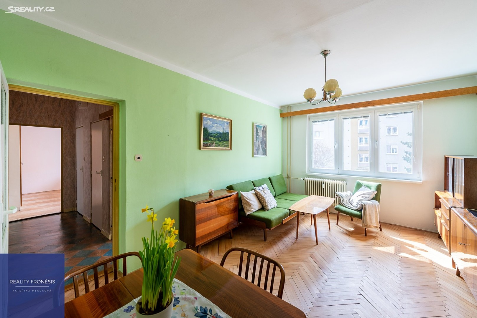 Prodej bytu 2+1 56 m², Masarykova, Kralupy nad Vltavou - Lobeček