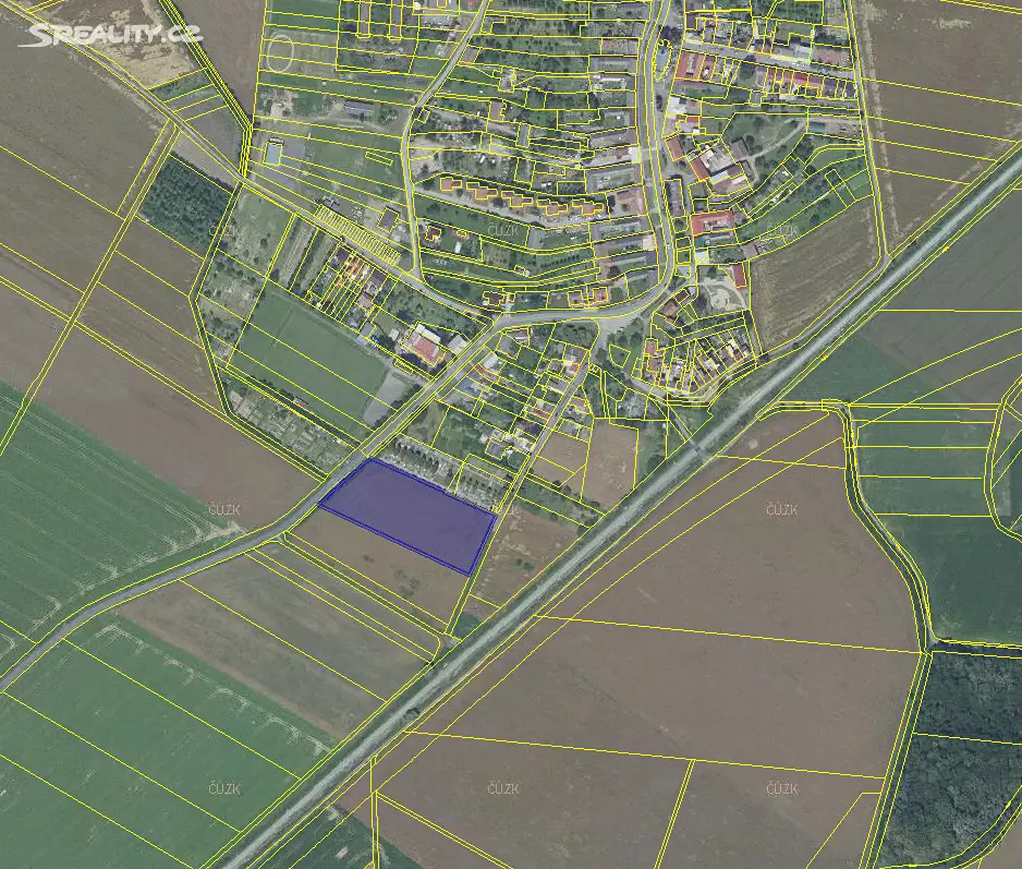 Prodej  stavebního pozemku 479 m², Bochoř, okres Přerov