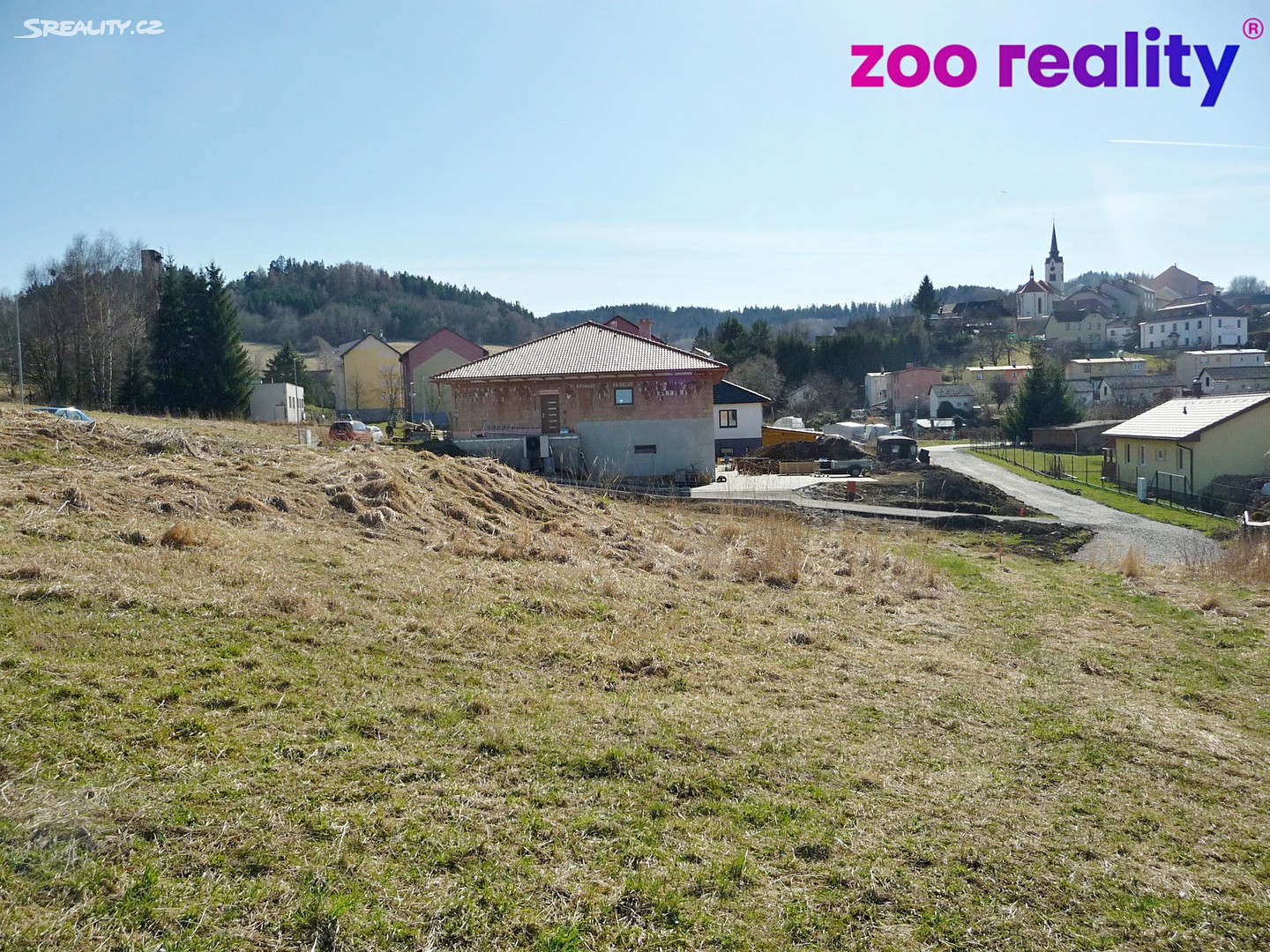 Prodej  stavebního pozemku 988 m², Hořice na Šumavě, okres Český Krumlov