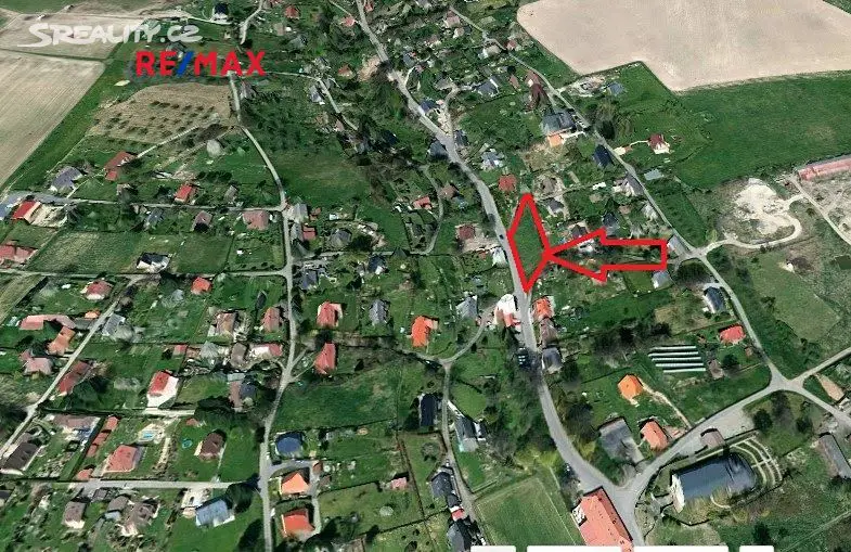 Prodej  stavebního pozemku 1 262 m², Růžová, okres Děčín