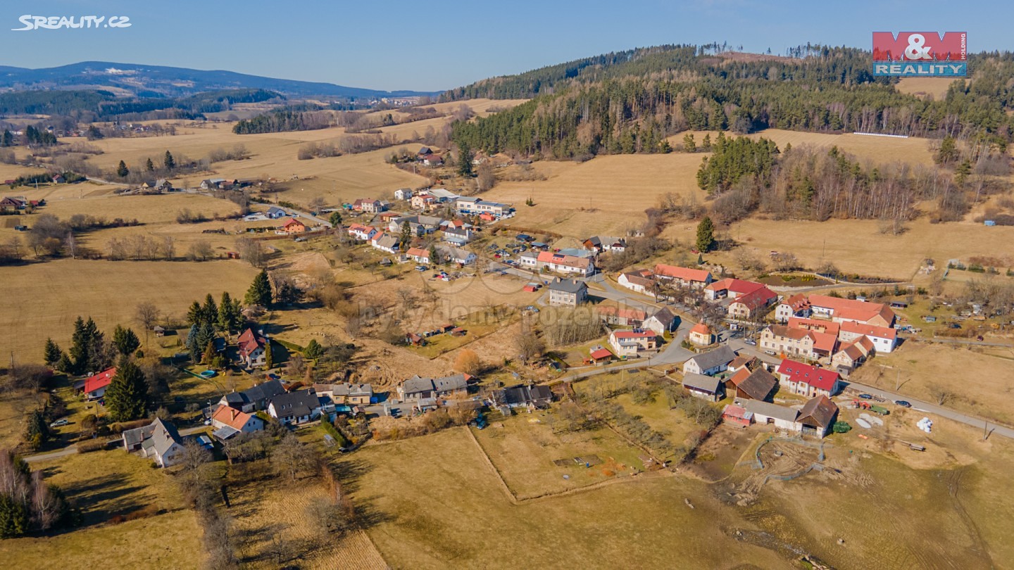 Prodej  stavebního pozemku 2 326 m², Vacov, okres Prachatice