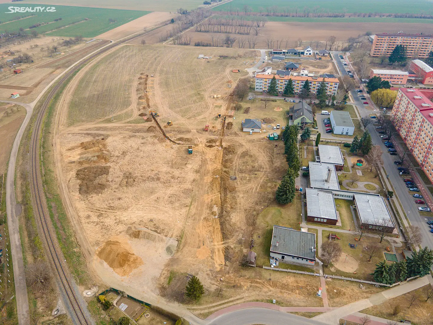 Prodej  stavebního pozemku 1 249 m², Hutník, Veselí nad Moravou