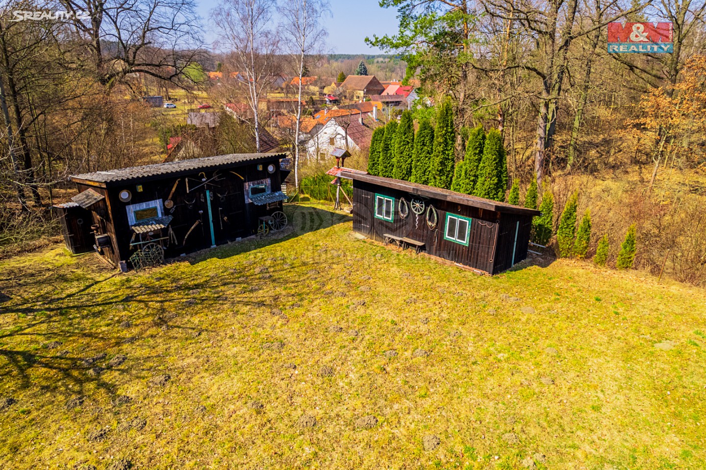 Prodej  zahrady 3 528 m², Lhenice - Dolní Chrášťany, okres Prachatice