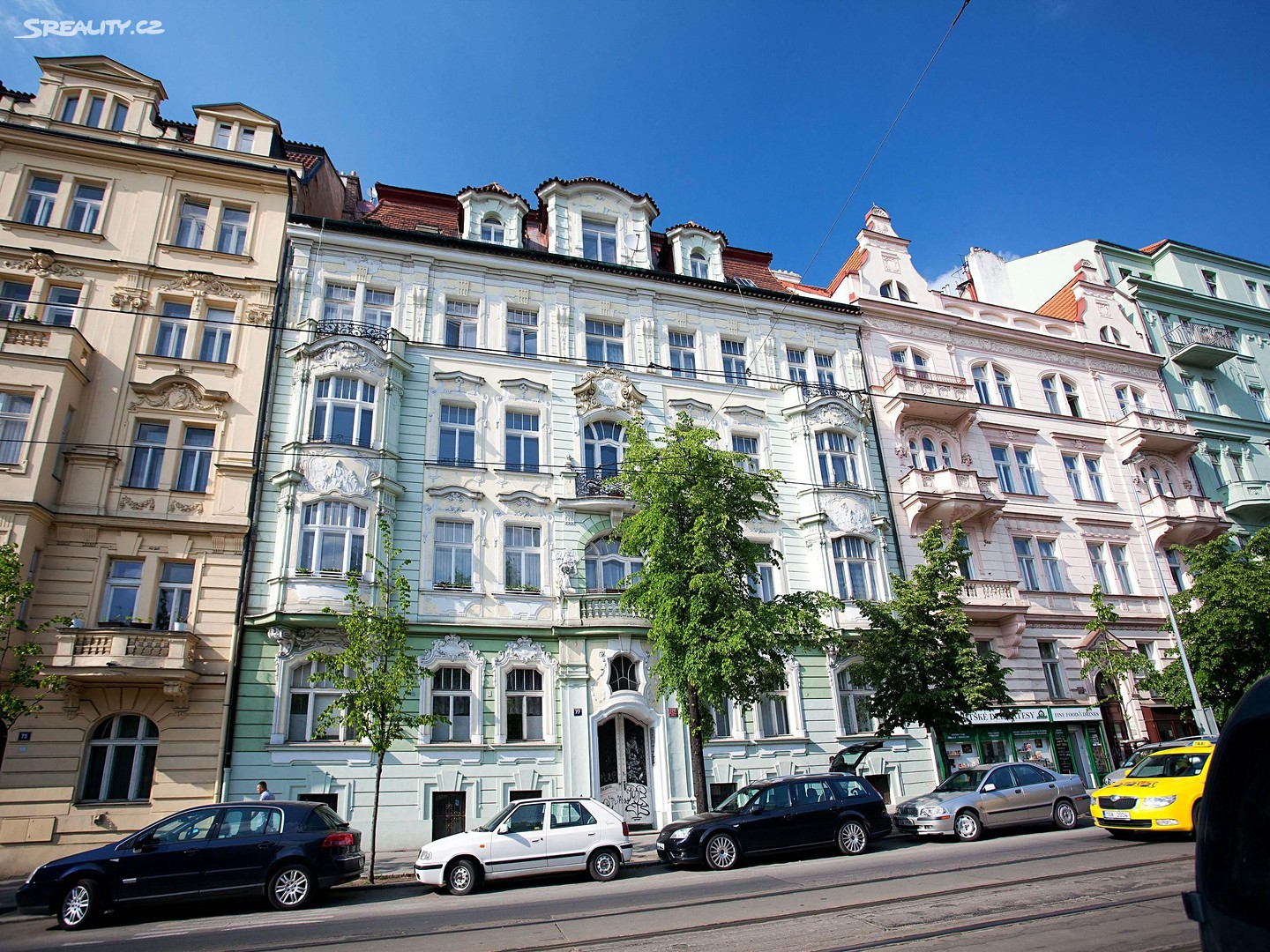 Pronájem bytu 3+1 110 m², Vinohradská, Praha 2 - Vinohrady