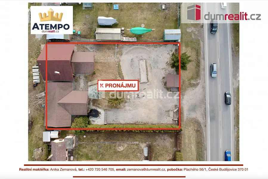 Pronájem  rodinného domu 1 345 m², pozemek 1 283 m², Litvínovická, České Budějovice - České Budějovice 2
