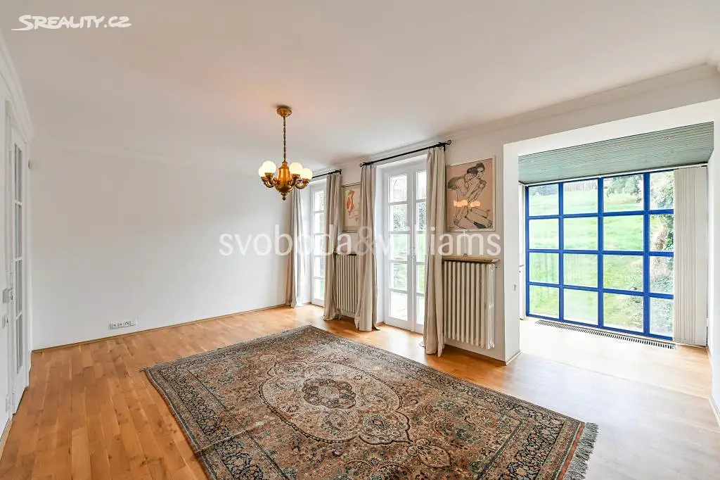Pronájem  rodinného domu 215 m², pozemek 428 m², Na klínku, Praha 6 - Střešovice