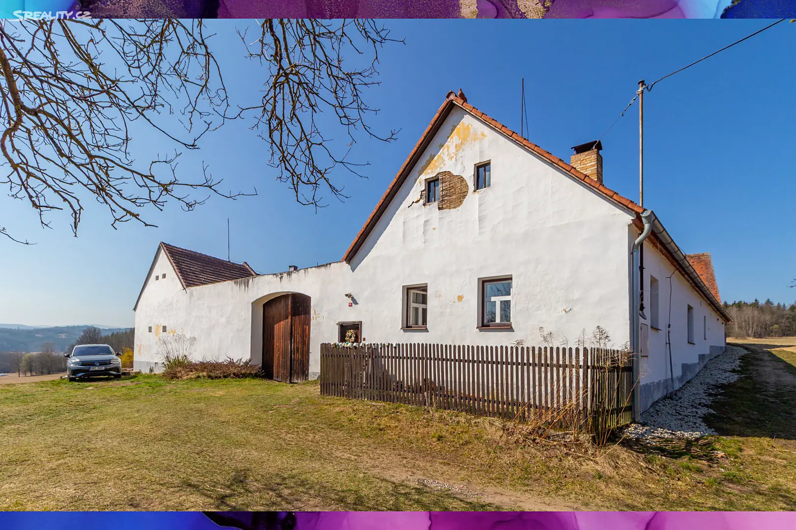 Prodej  rodinného domu 92 m², pozemek 58 609 m², Malovice - Krtely, okres Prachatice