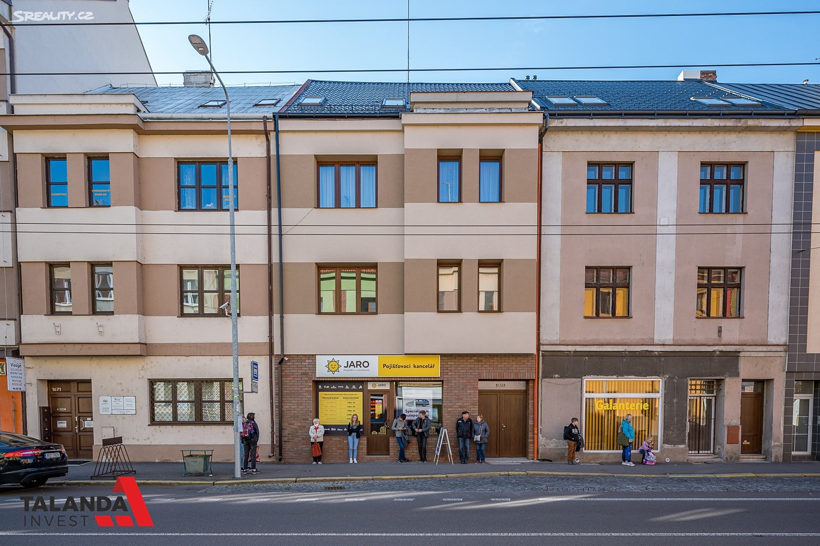 Pronájem bytu 2+kk 65 m² (Podkrovní), Jana Palacha, Pardubice - Zelené Předměstí