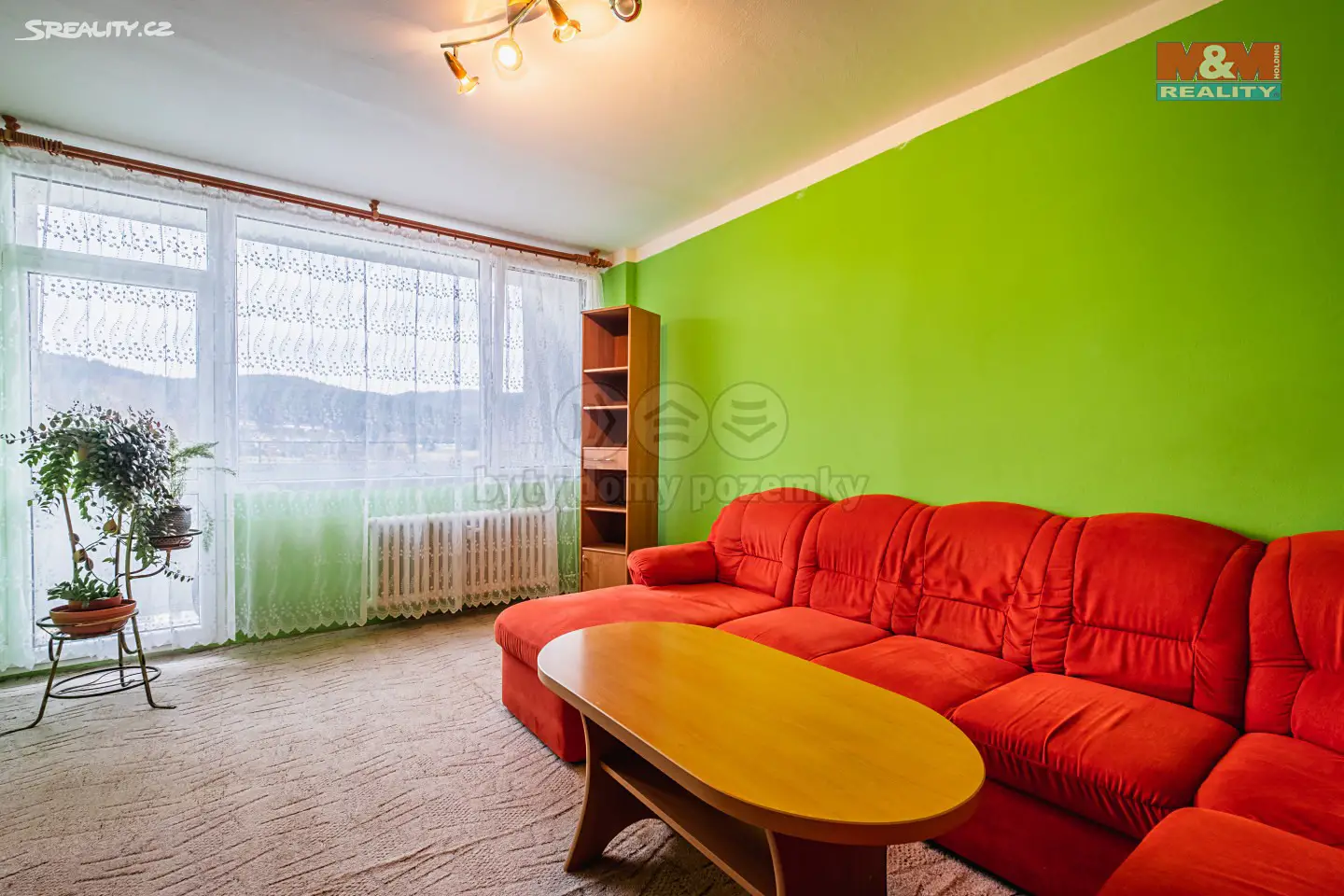 Prodej bytu 2+1 62 m², Mírová, Klášterec nad Ohří