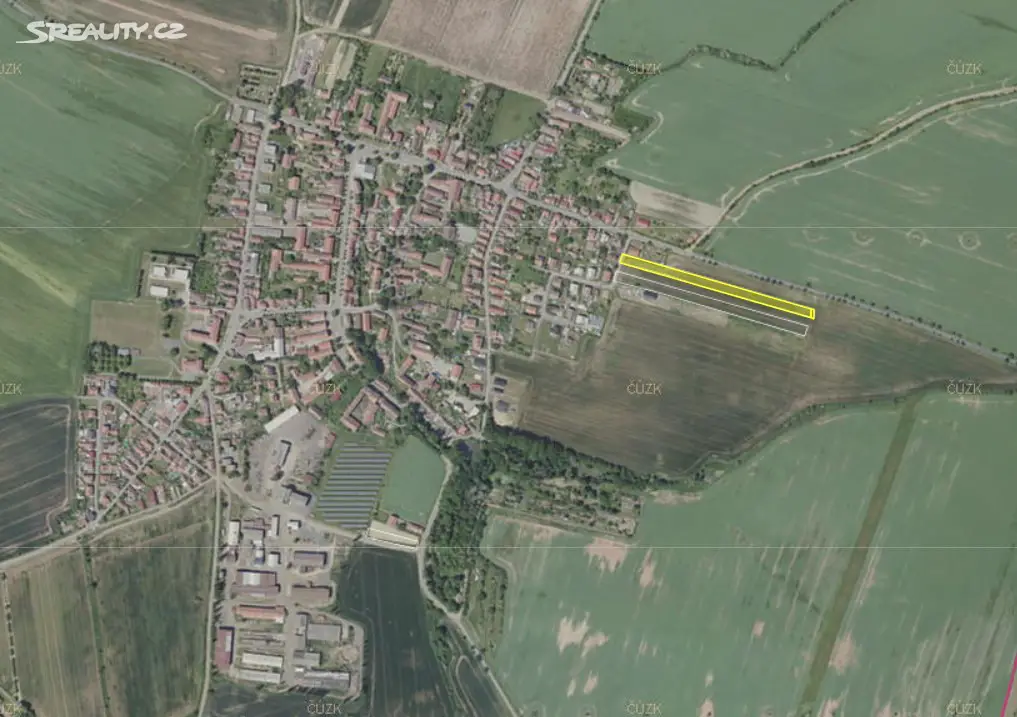Prodej  stavebního pozemku 4 557 m², Mutějovice, okres Rakovník