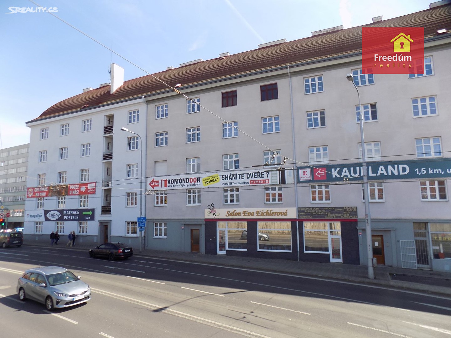 Prodej bytu 2+1 49 m², Masarykova třída, Teplice - Trnovany