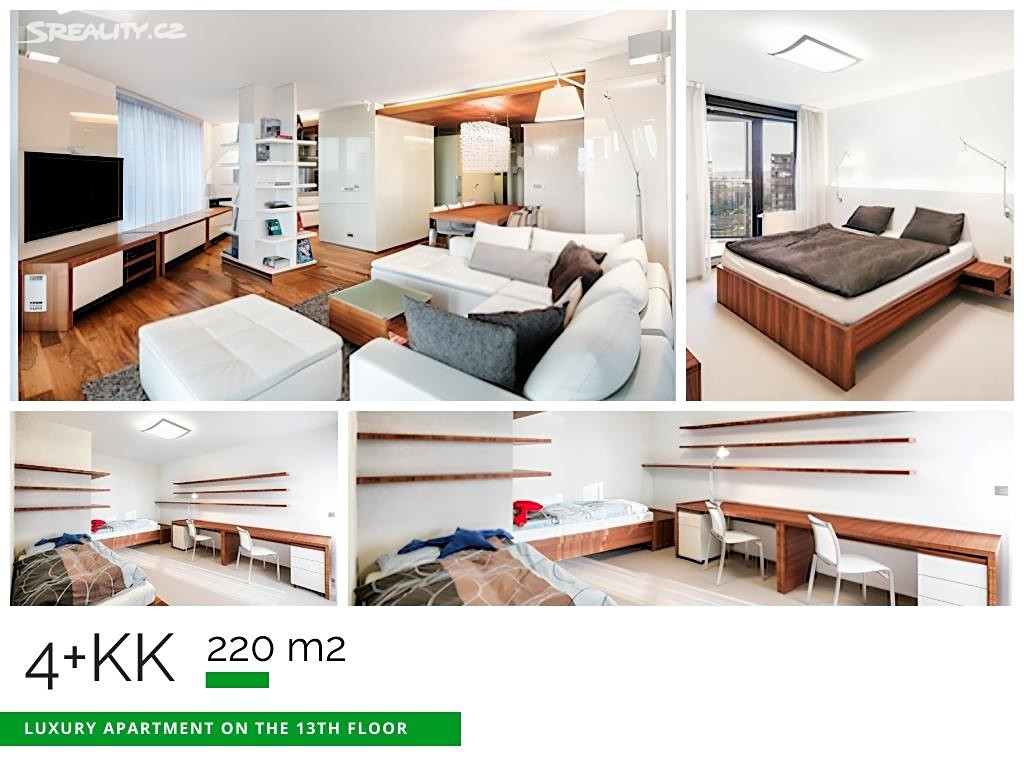 Prodej bytu 4+kk 226 m², Pitterova, Praha 3 - Žižkov