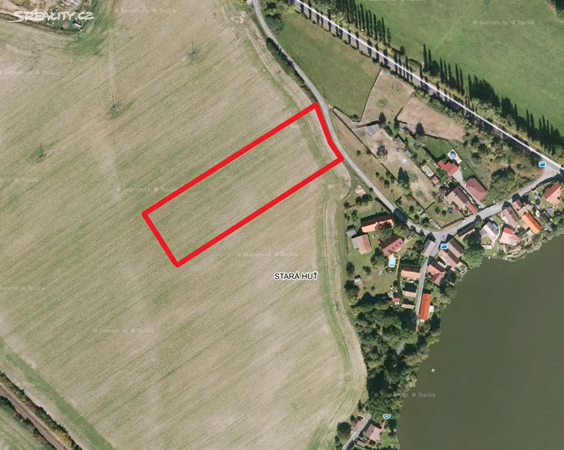 Prodej  stavebního pozemku 9 019 m², Blovice - Vlčice, okres Plzeň-jih