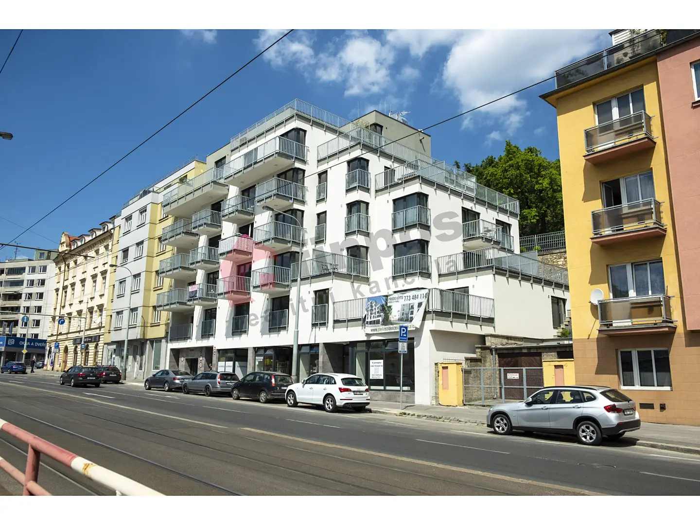 Pronájem bytu 1+kk 29 m², Plzeňská, Praha 5 - Smíchov