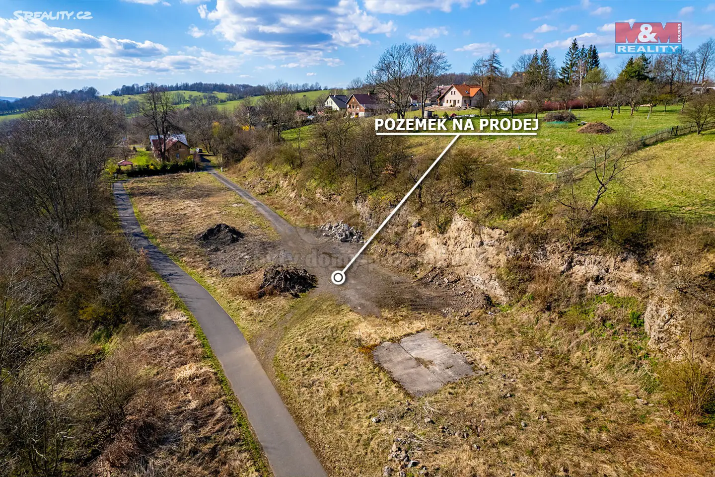 Prodej  stavebního pozemku 5 036 m², Nový Oldřichov, okres Česká Lípa
