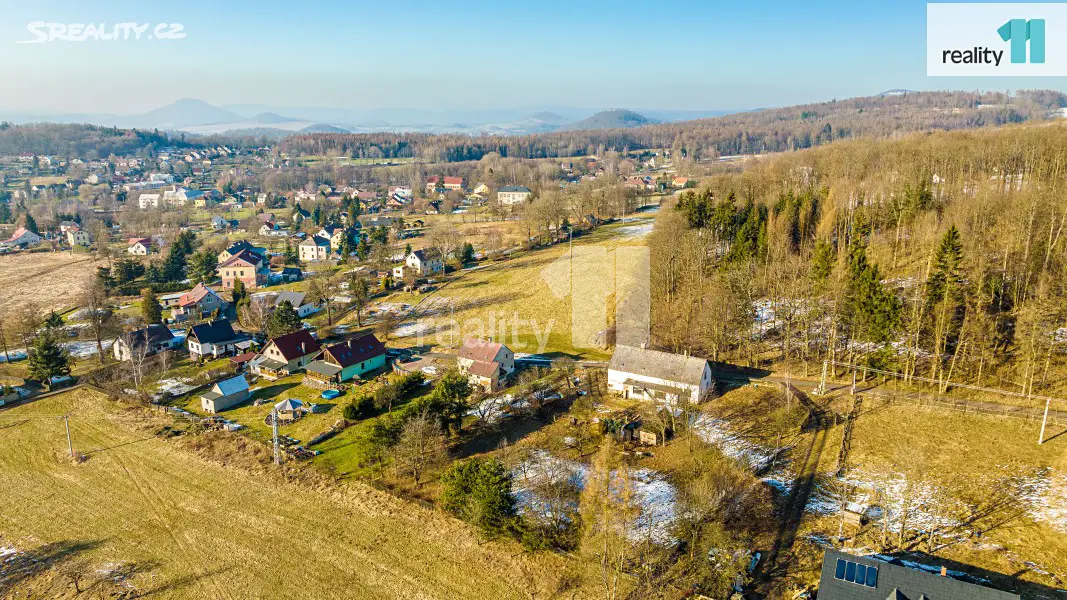 Prodej  stavebního pozemku 1 500 m², Nový Oldřichov, okres Česká Lípa