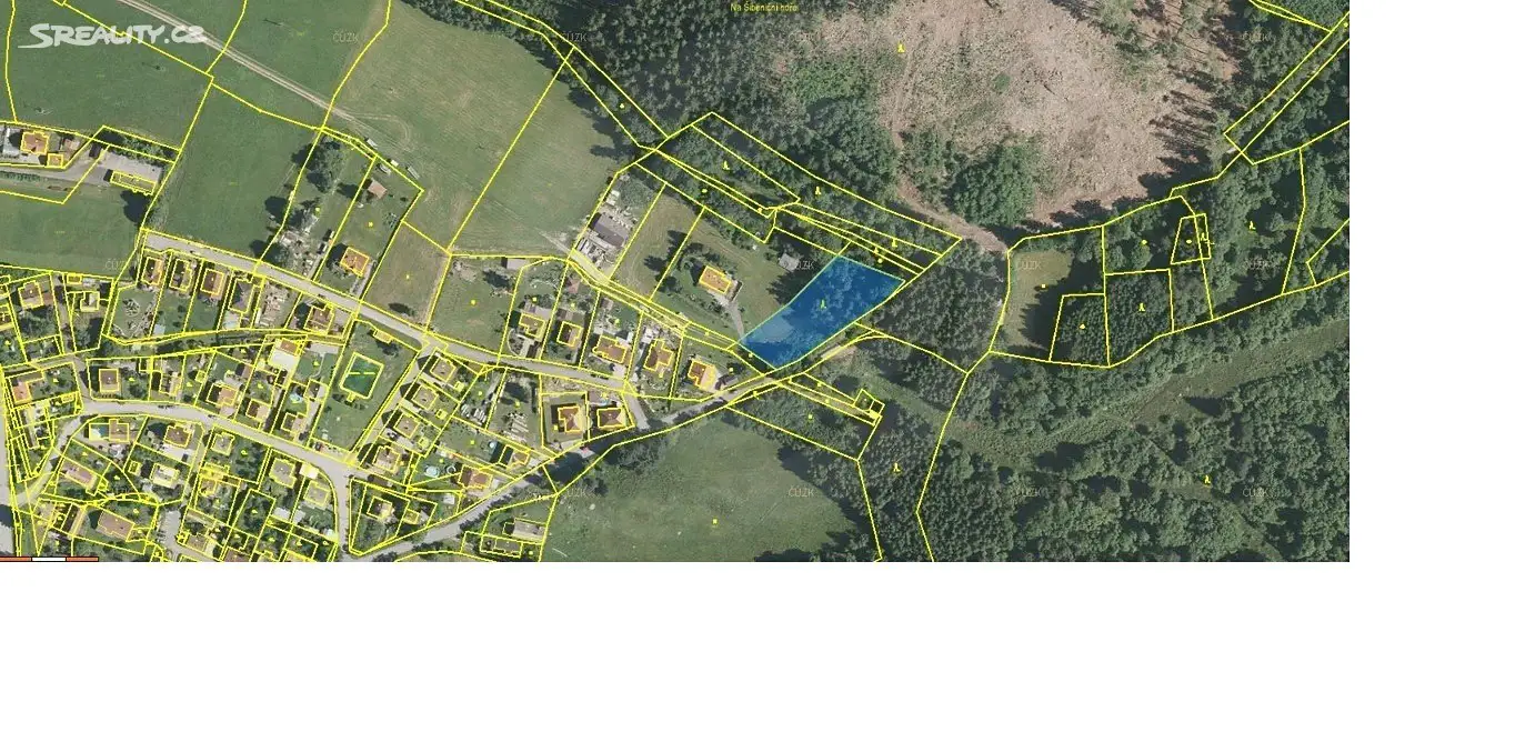 Prodej  lesa 14 124 m², Svatá Maří, okres Prachatice