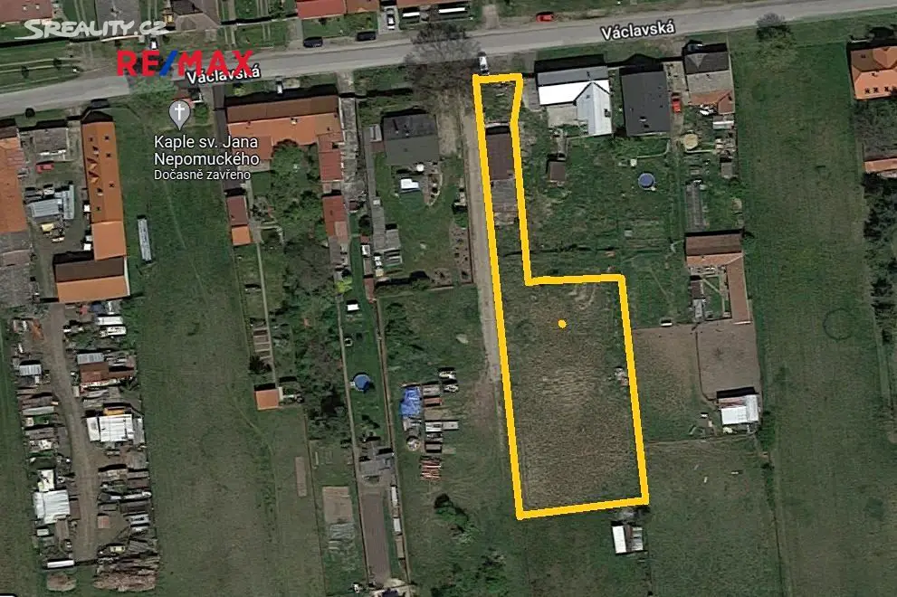 Prodej  stavebního pozemku 1 874 m², Káraný, okres Praha-východ