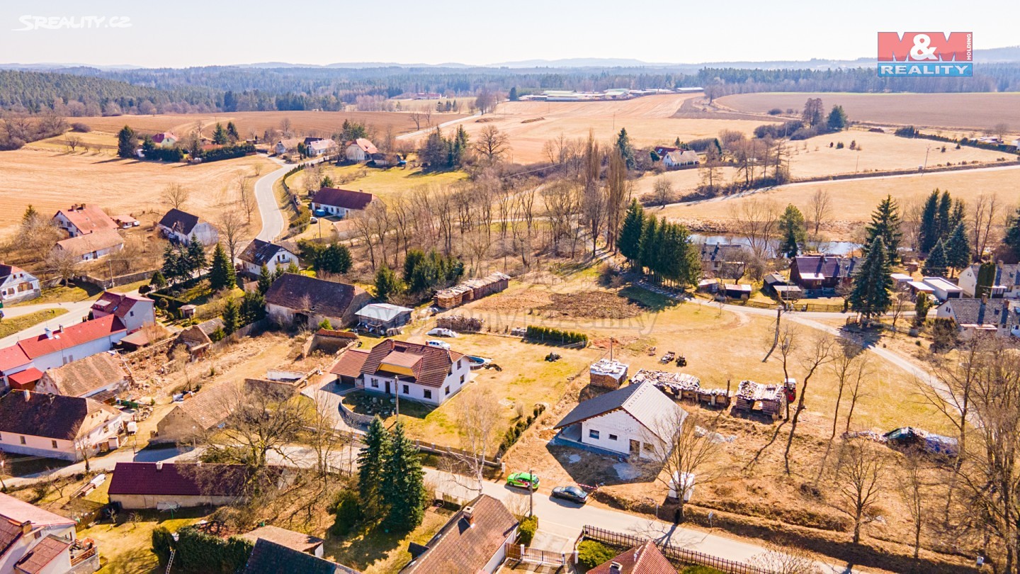 Prodej  stavebního pozemku 1 370 m², Ostrovec - Dolní Ostrovec, okres Písek