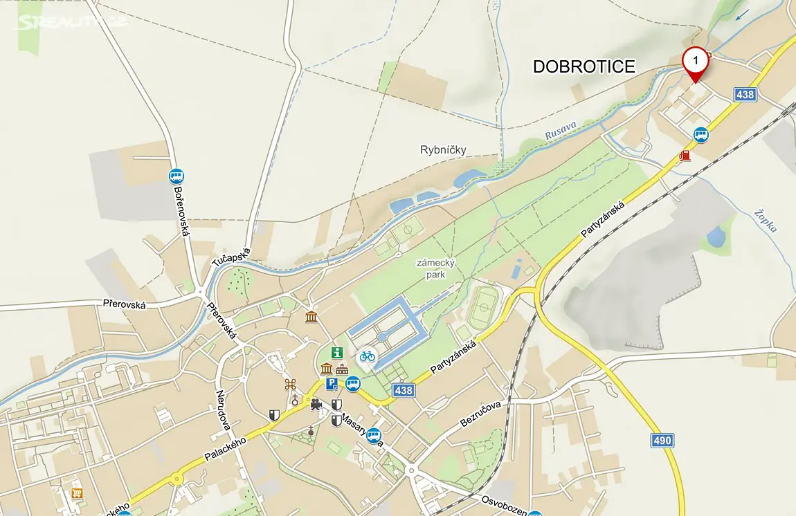 Prodej  stavebního pozemku 825 m², Holešov - Dobrotice, okres Kroměříž