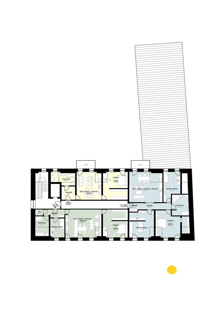 Prodej bytu 3+kk 84 m², Studentská, Žatec