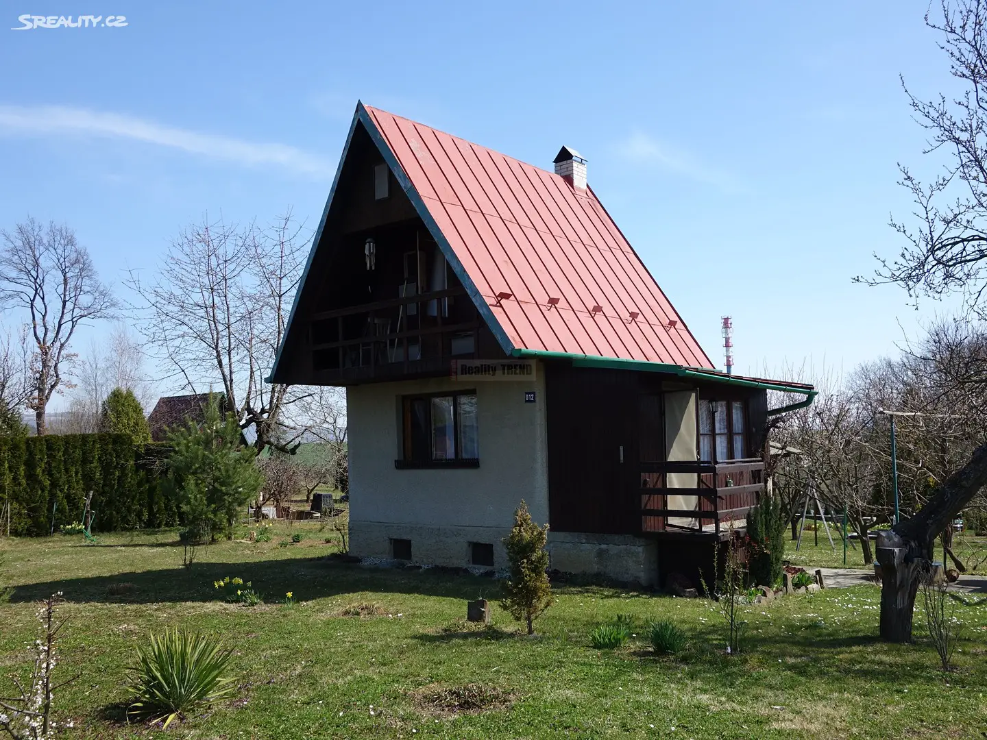 Prodej  chaty 17 m², pozemek 779 m², Radvanice, okres Přerov