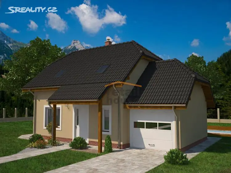 Prodej  projektu na klíč 122 m², pozemek 1 m², Čížkovice, okres Litoměřice