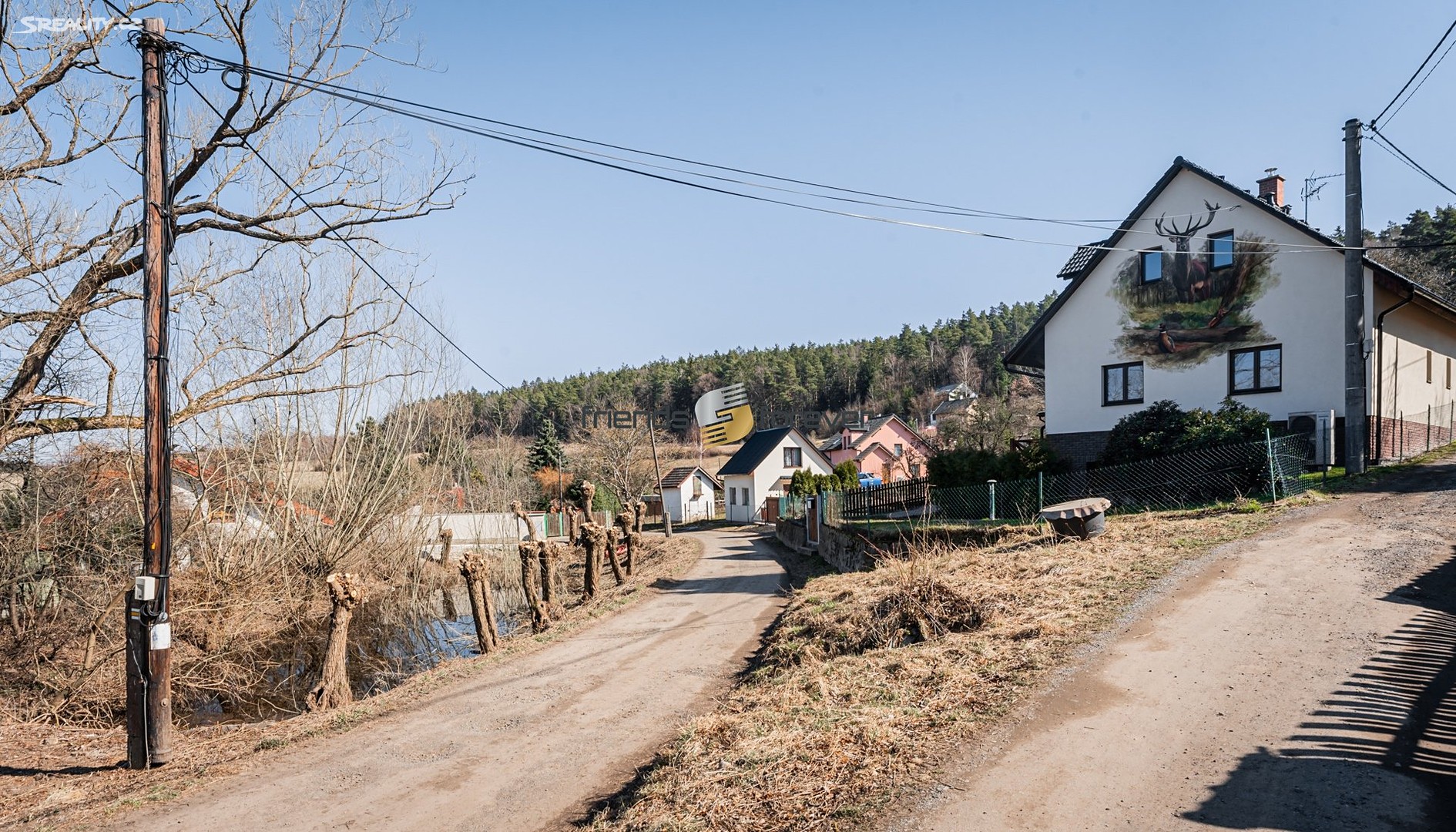 Prodej  stavebního pozemku 1 582 m², Chocerady - Vlkovec, okres Benešov