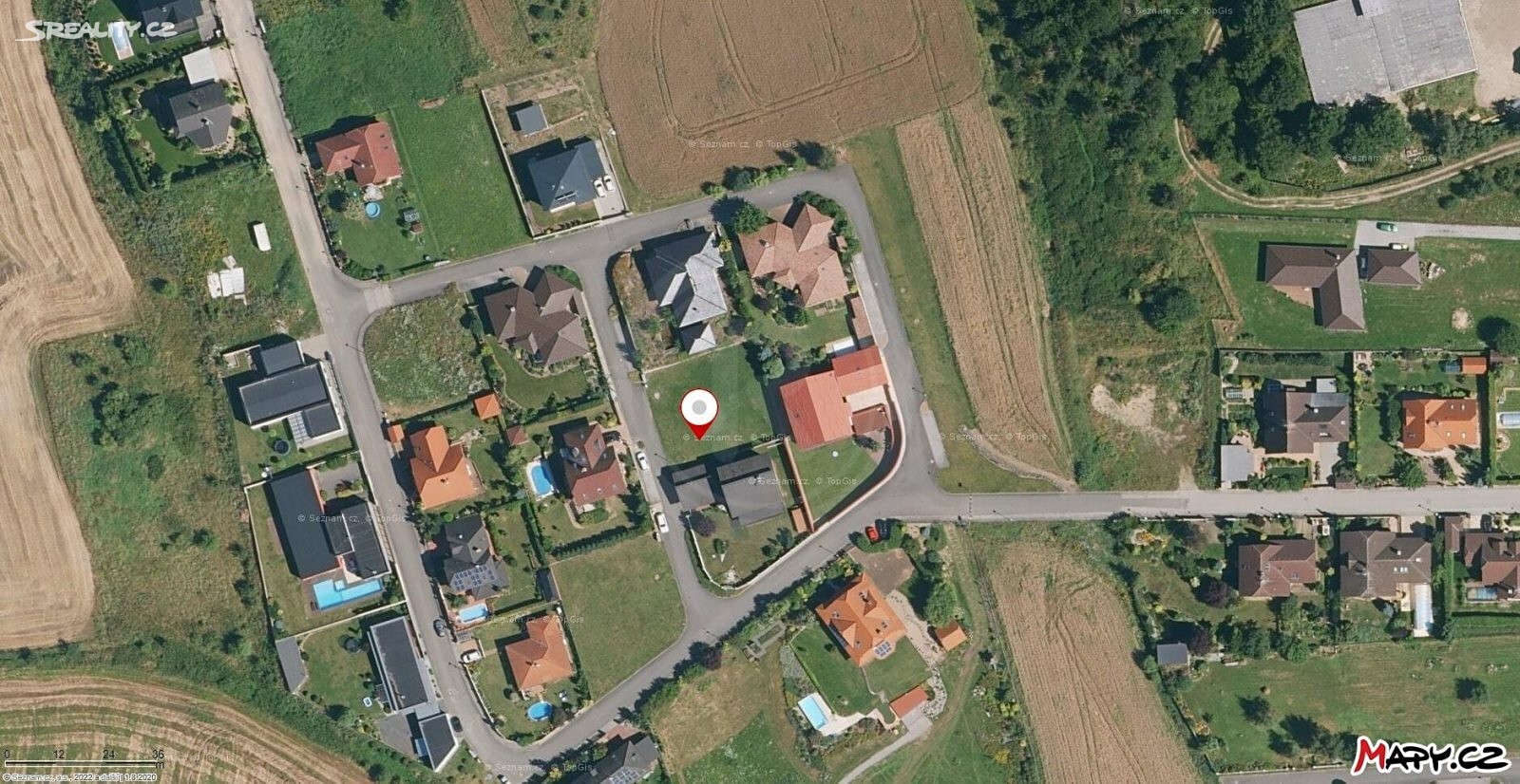Prodej  stavebního pozemku 693 m², Příčná, Tábor - Měšice