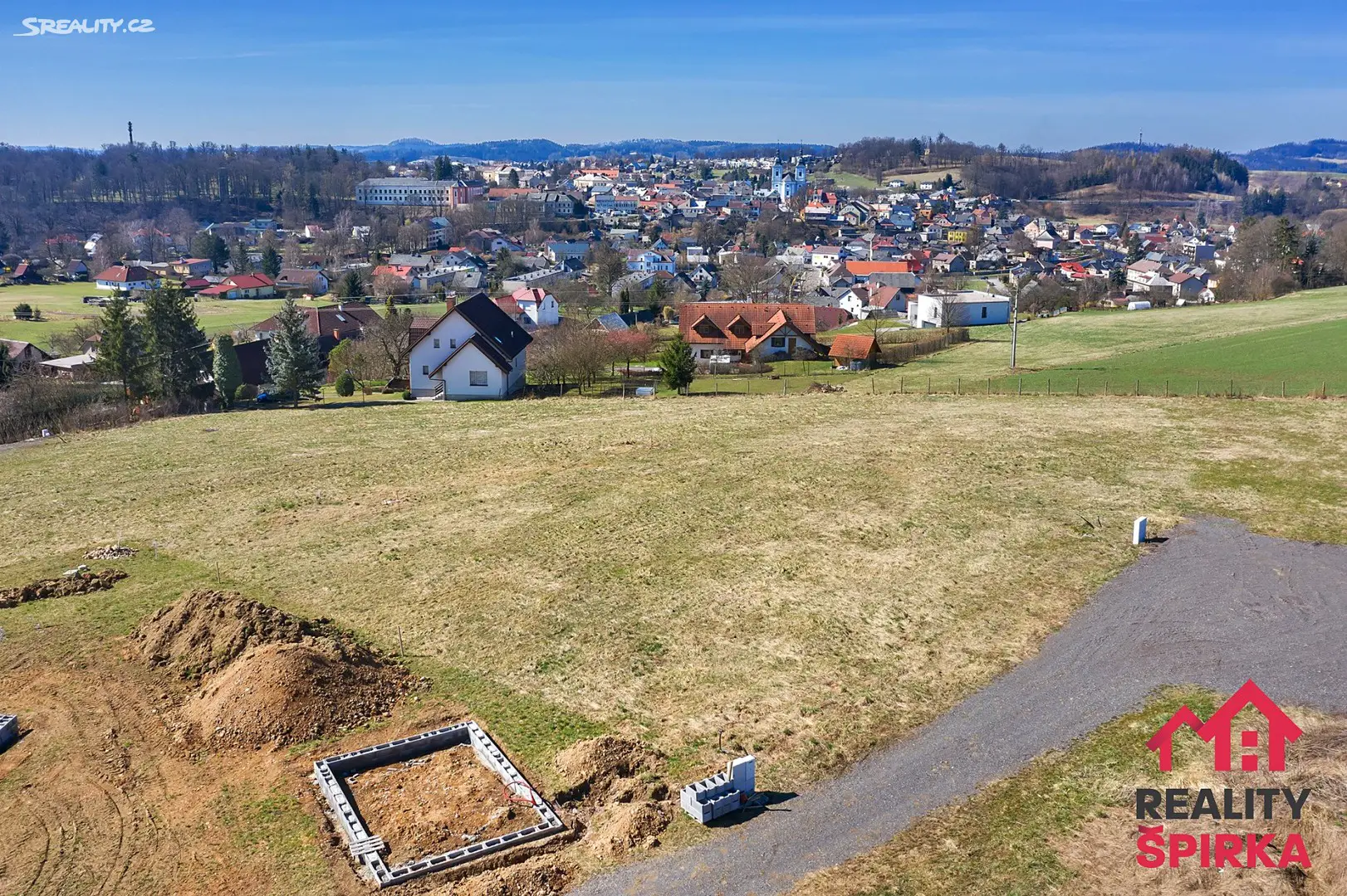 Prodej  stavebního pozemku 1 656 m², Žamberk, okres Ústí nad Orlicí