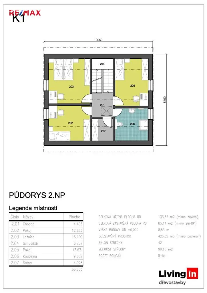 Prodej  rodinného domu 133 m², pozemek 650 m², Labské Chrčice, okres Pardubice