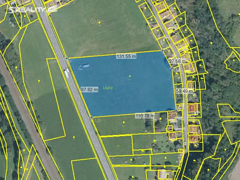 Prodej  komerčního pozemku 10 555 m², Rozhraní, okres Svitavy