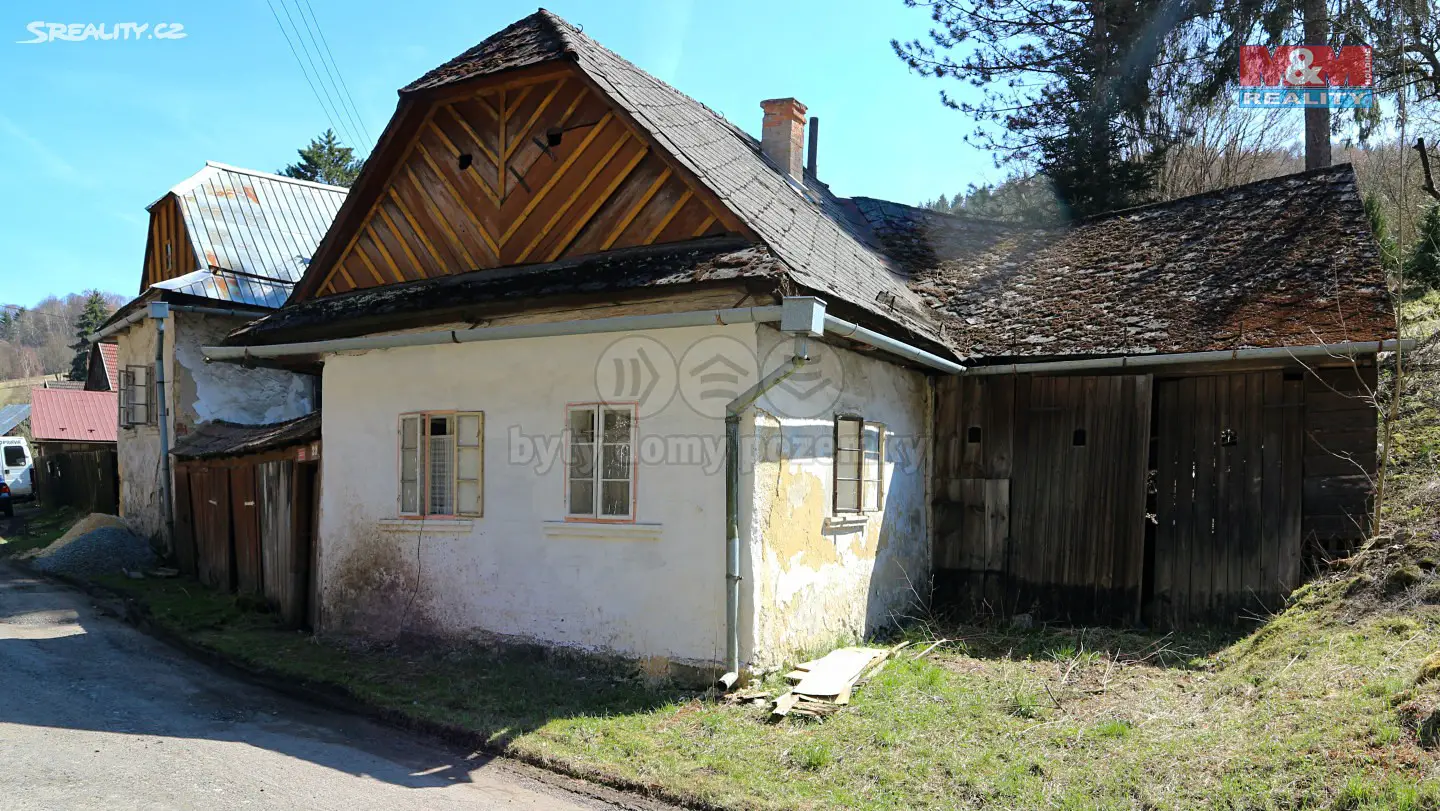Prodej  chalupy 90 m², pozemek 307 m², Pohledy - Horní Hynčina, okres Svitavy