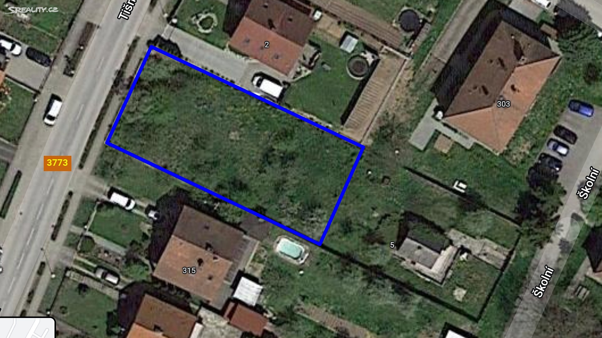 Prodej  stavebního pozemku 769 m², Tišnovská, Lomnice