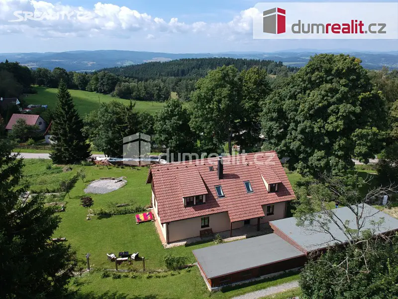 Prodej  rodinného domu 254 m², pozemek 2 038 m², Přídolí - Zahořánky, okres Český Krumlov
