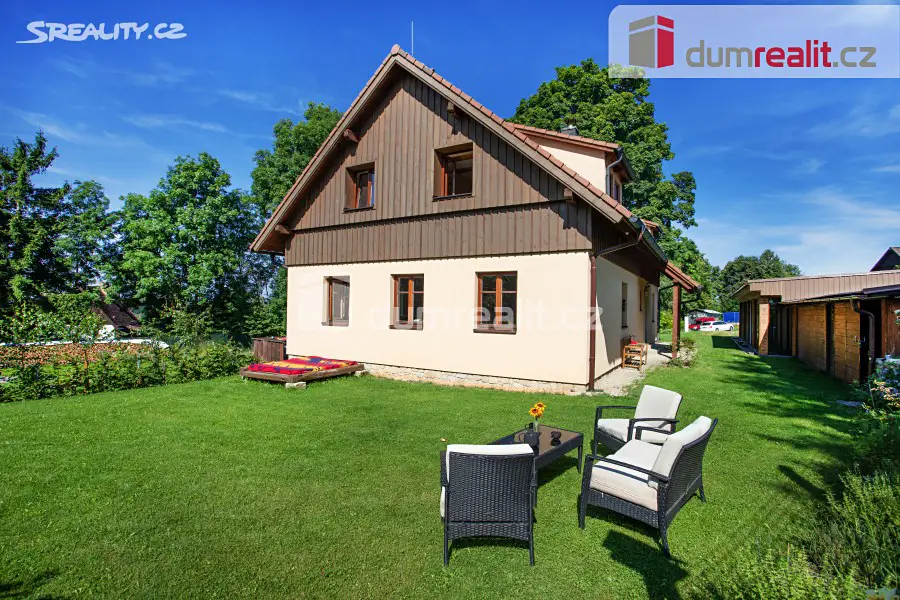 Prodej  rodinného domu 254 m², pozemek 2 038 m², Přídolí - Zahořánky, okres Český Krumlov