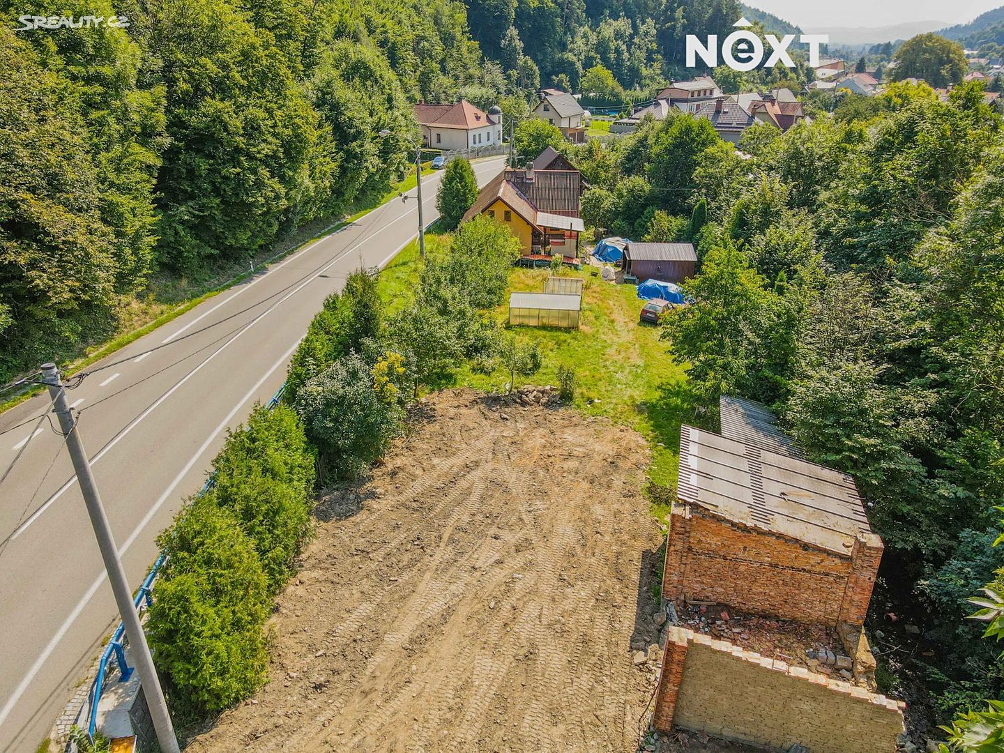 Prodej  stavebního pozemku 903 m², Bušín, okres Šumperk