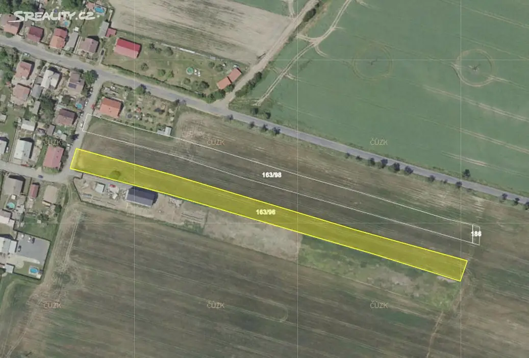 Prodej  stavebního pozemku 4 909 m², Mutějovice, okres Rakovník