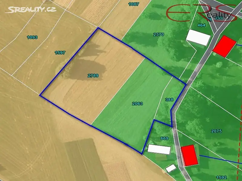 Prodej  stavebního pozemku 5 240 m², Roprachtice, okres Semily