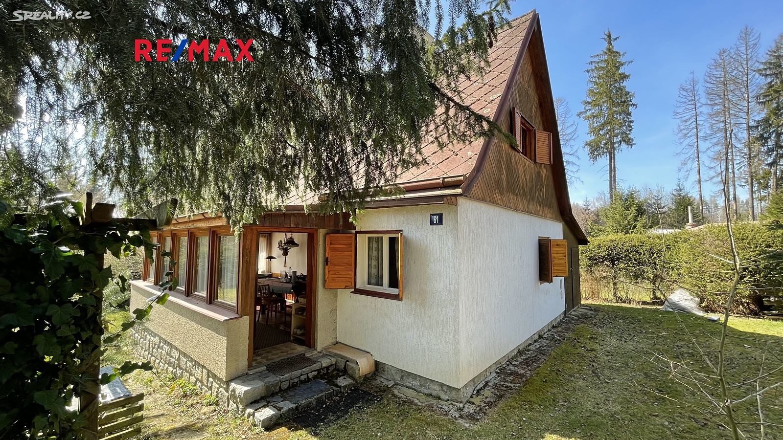 Prodej  chaty 60 m², pozemek 585 m², Boňkov, okres Havlíčkův Brod